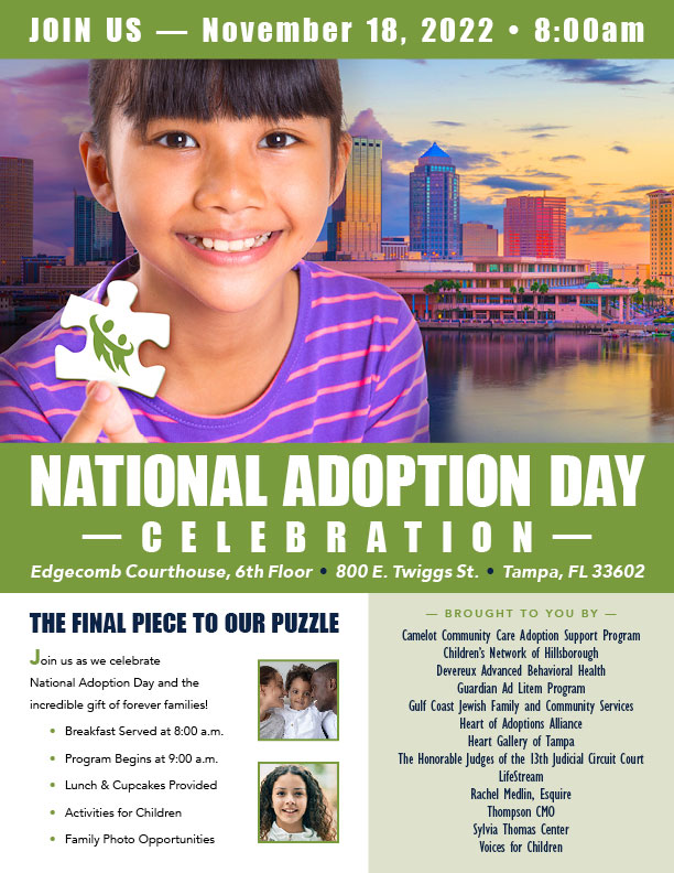 National Adoption Day Flier