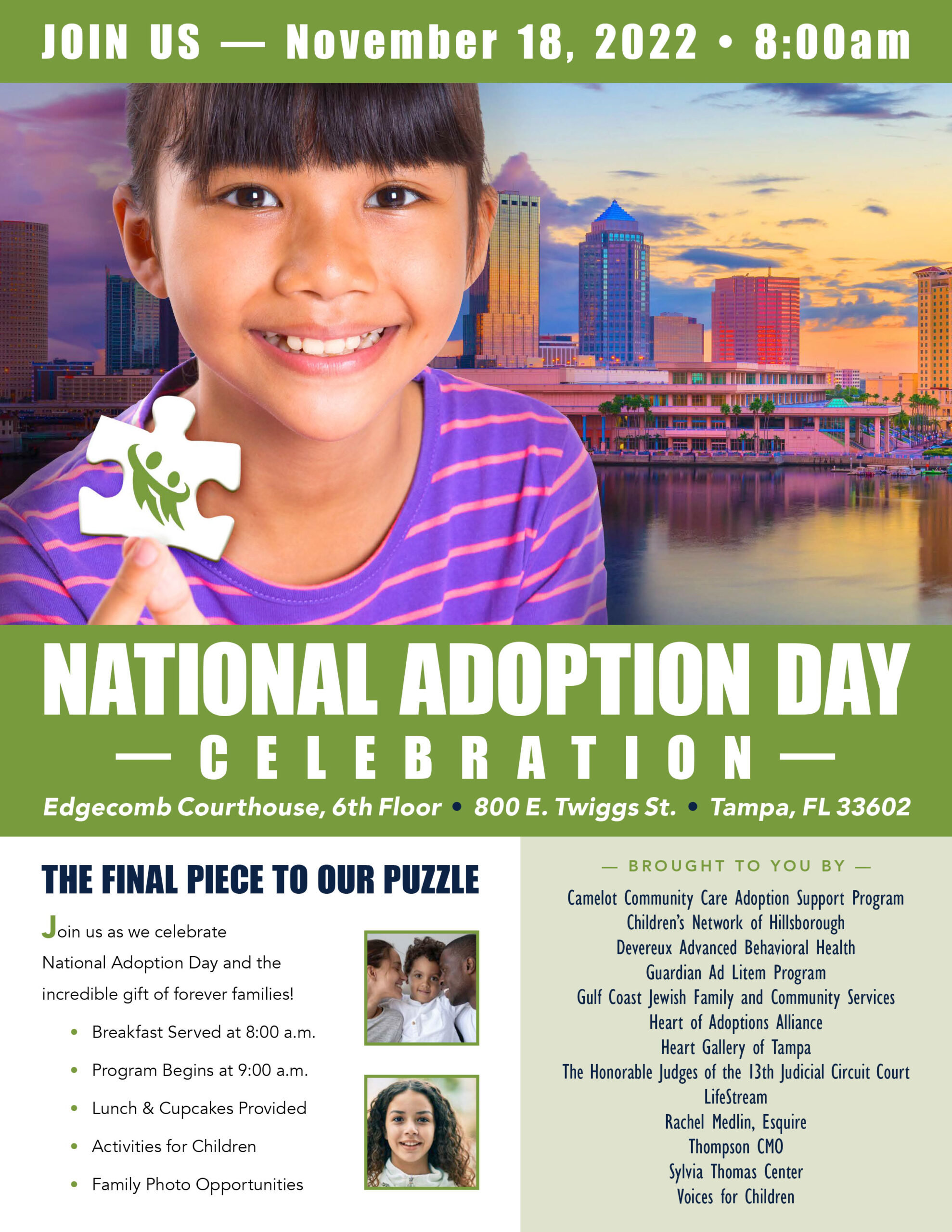 National Adoption Day Large Flier